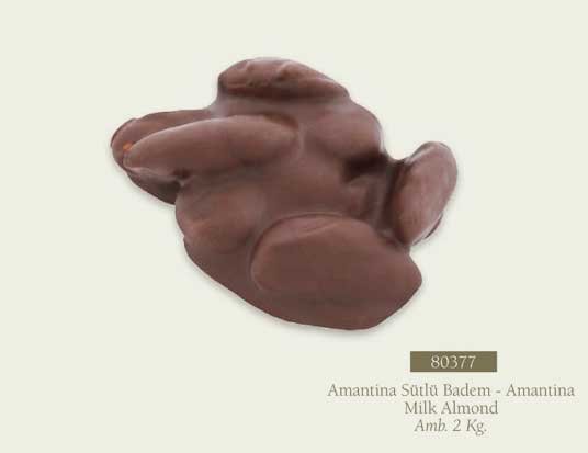 Amentina Sütlü Badem Çikolata - İstanbul Toptan Çikolata Sipariş Firması Firmaları Fiyatları