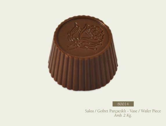 Saksı Gofret Parçacıklı Çikolata - Mabel İstanbul Online Çikolata Sipariş